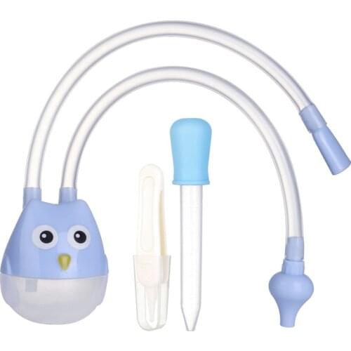 3pcs/set Newborn Baby Safety Nose Cleaner Kids Vacuum Suction Nasal Aspirator Set Infants Medicine Dropper Accessories Baby Care