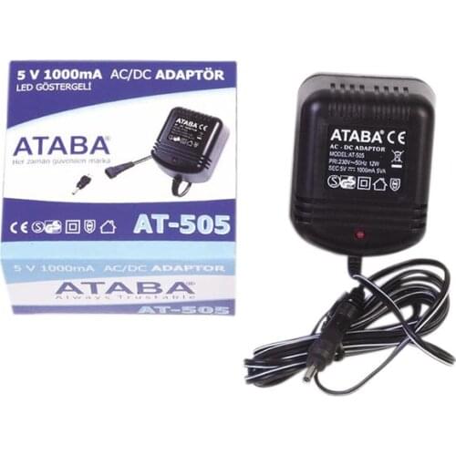 ATABA HORSE-505 5V-1000MA AC-DC TRANSFORMER ADAPTER