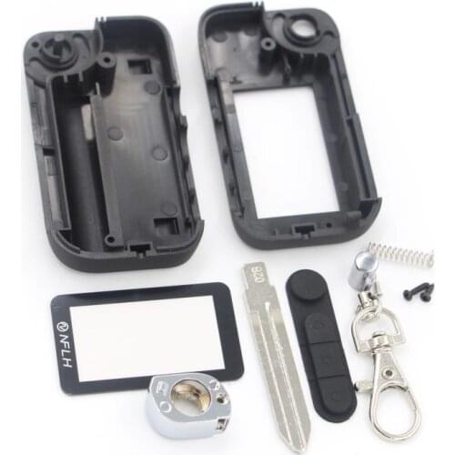 Starline B92 folding car flip key starline remote case Starline B92 B96 X96 uncut blade fob case cover