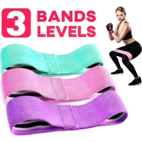 ZOMAKE Resistance Bands for Legs and Butt, Hip Exercise Booty Bands, Non Slip Elastic Workout Loop Yoga Glute Training Bands