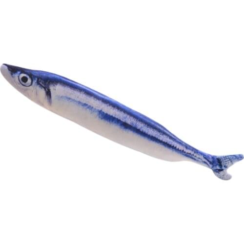 11.81in Fish Cat Toy Realistic Interactive Catnip Cat Chewing Toy Pet Chew Toy Fish Shape Bite Resistant Catnip Cat Toy Supplies