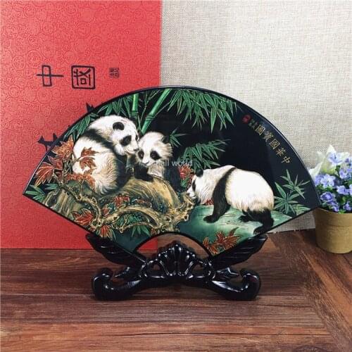30CM Chinese panda ornaments Chinese travel souvenirs Christmas New Year gifts home decoration accessories desk decoration