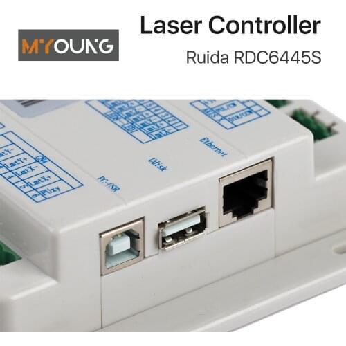 CO2 Laser Controller RDC6332G/M Wireless Remote Control System Ruida DSP Motherboard Metal Hybrid Laser Cutting Machine