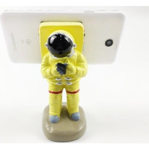 Best selling creative mobile phone holder astronaut tablet holder crafts home decoration custom gifts
