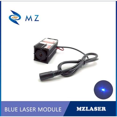 450nm with Thin Beam 300mw 500mw 1w Blue Dot Laser Module For Room Escape/ Maze props/ Bar Dance Lamp
