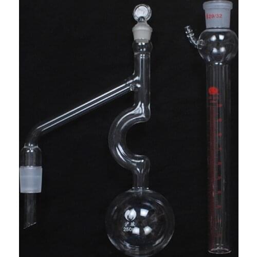 Petroleum Vacuum Distillation Unit 250ml Flask 100ml Measuring Cylinder Kirschner Distillation Flask
