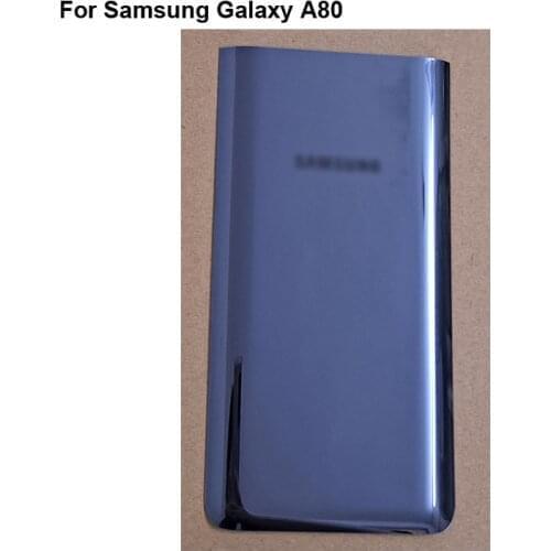 100% New Battery Back Rear Cover Door Housing For Samsung Galaxy A80 Battery Back Cover For Galaxy A 80 A8050 Replacement A