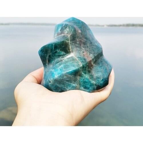 Wholesale natural apatite crystal torch reiki healing crystals energy gemstones for decoration
