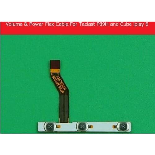 Genuine Volume & Power Flex cable For Teclast P89H side key button switch flex cable For Cube U78 (iplay8) Keyboard Connector
