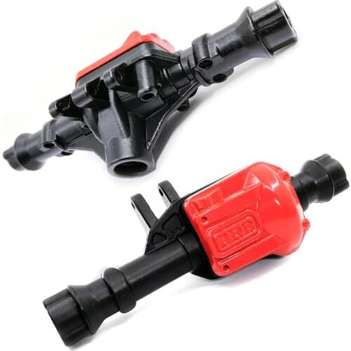 Front and Rear Alloy Metal Axle Shell Axle Housing for 1/10 1:10 RC Crawler Traxxas TRX-4 & TRX4 Bronco Upgrade Parts