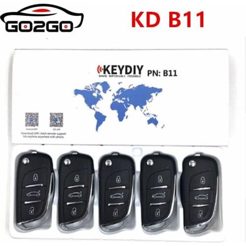 Hot Sale KEYDIY 5pcs/lot,B11 KD900/KD MINI/URG200 Key Programmer B Series Remote Control for DS Style