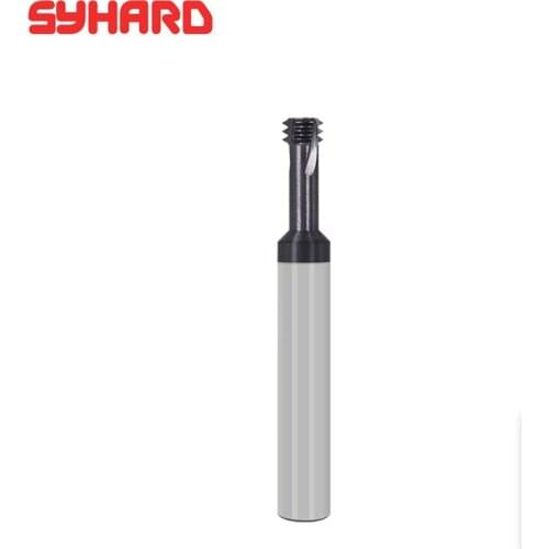 Three multiple Diameter Thread Milling Cutter For CNC Machine Tungsten Steel Milling Cutter For Stainless Steel Processing