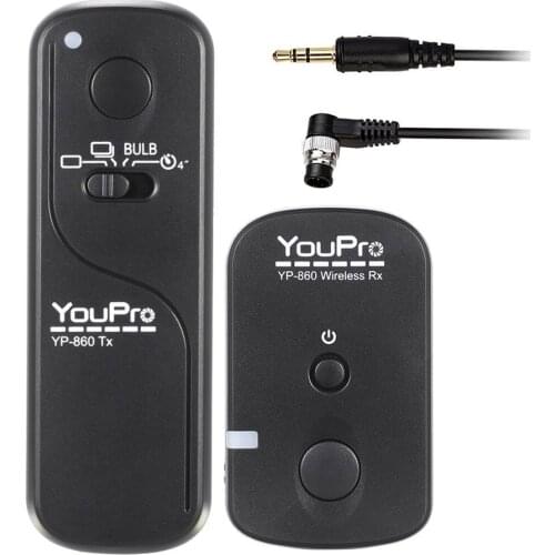 YP-860 S2 2.4G Wireless Remote Control Shutter Release Transmitter Receiver for Sony Series DSLR Camera