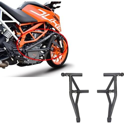 For KTM Duke 390 250 2017 2018 2019 2020 Crash Bar Engine Guard Bumper Stunt Cage Frame Protection for DUKE 390 Accessories Moto