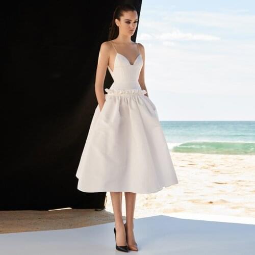 2020 New Arrival Runway Designer High Quality Romantic French Style Elegant Sexy Summer Spaghetti Strap Fashion Party Vestidos