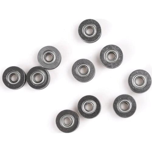10pcs 624VV V Groove Deep Groove Ball Bearing Traces Walking Guide Rail Bearing New