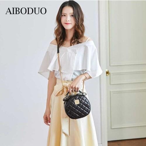 AIBODUO Women's Round Bags