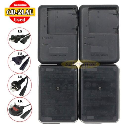 Used Original CB-2LAE Charger For Canon PowerShot A3000 A3100 A3200 A3300 A1200 A2200 NB-8L