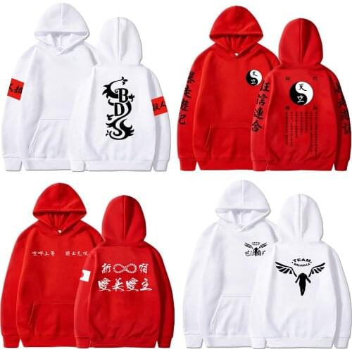 Anime Tokyo Revengers Costume Hoodie Tanjiku Black Dragon Walhalla Moebius Gang Cozy Tops Sweatsuit Sudadera Felpa Moletom