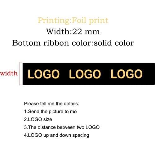 16mm width heat transfer foil printing solid color grosgrain ribbon custom design pattern wedding accessories 300 yards