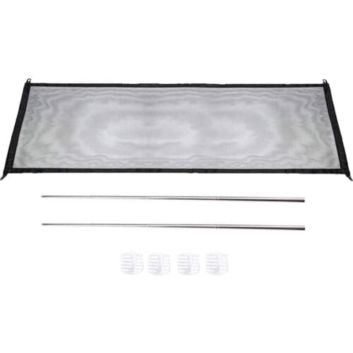 NEW Pet Isolation Mesh Dog Gate For House Indoor Stair Doorway