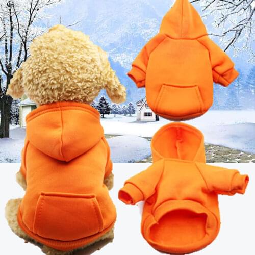 Small Dog Clothes Winter Cat Coat Puppy Hoodie Yorkshire Chihuahua Poodle Bichon Pomeranian Pet Outfit Dog Clothing Garment