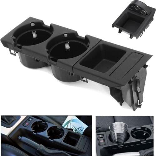 Front Center Console Drink / Cup Holder + Coin BOX For 1999-06 BMW E46 3 SERIES Center Console Storing Box