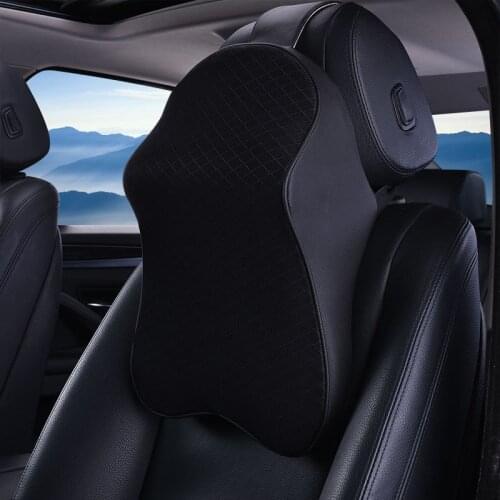 Car Headrest Neck Pillow 3d Memory Foam Cushion Suitable For Four Seasons Travel Neck Pillow Comfortable Car Accessories
