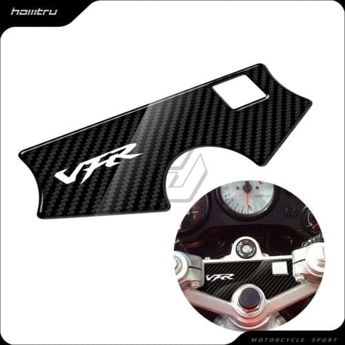 3D Carbon-look Upper Triple Yoke Defender Case for Honda VFR 750 2011-2014