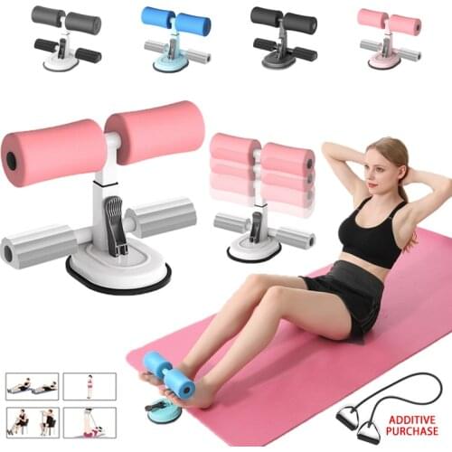 Sit Up Assistant Abdominal Core Workout Portable Suction Sit Up Bar Abdominal Exercise Machine Fitness Equipment for Home Gym