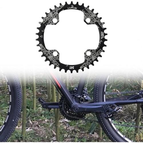 32T/34T/36T/38T Bike Round Chainring Compact Single Speed Disc Bicycle Chainwheel Positive And Negative Tooth Disc for Bike