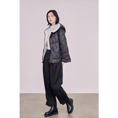 Women Short 2021 Winter New Korean Fashion Light And Thin Down Padded Jacket