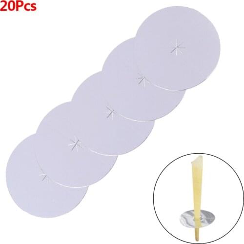 20pcs Aromatherapy Indian Ear Candle Pallet Earplugs Wax Ear Candle Cleaner Q Grips For Ear Candle 8cm/3.1in