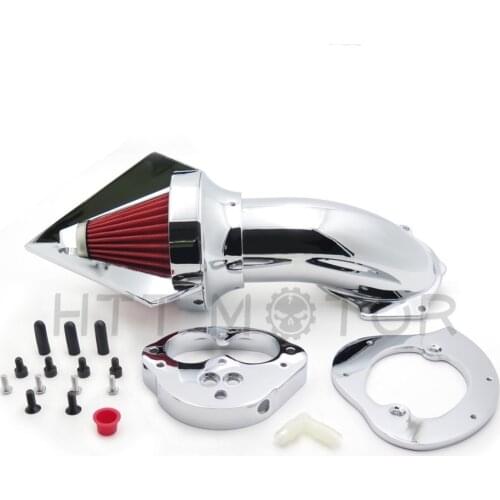 Aftermarket free shipping motorcycle parts Cone Spike Air Cleaner for Kawasaki Vulcan 1500 1600 Classic 2000-2012 Chrome