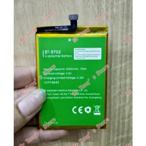 Leagoo BT-5702 battery 5000mah 3.8V for Leagoo xrover BT5702 phone battery
