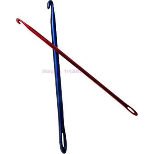 50set 3pc/set 2.75mm 4.0mm 6.0mm Aluminum Crochet Hook DIY Knit Tool With An Eye Knitting Sewing Needle Crochet Hook