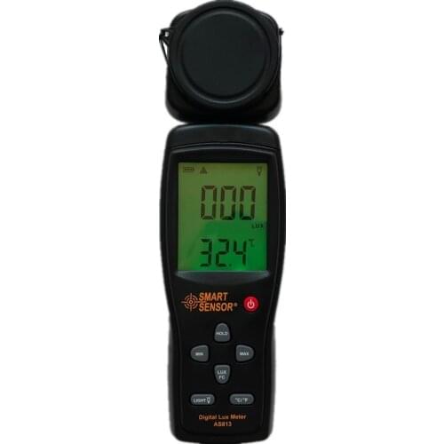 AS813 digita Lux Meter/spectrometer/spectrophotometer Illuminometer Luminometer light meter photography Photometer 200000Lu
