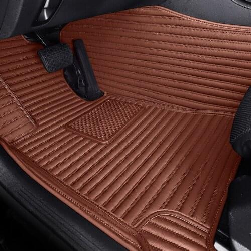 Car floor mats for volkswagen tiguan polo sedan touareg amarok caddy passat tiguan Golf Phaeton Beetle Santana LaVida car floor