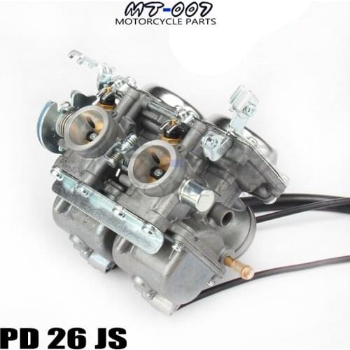 Two Cylinder PD26 26mm PD26JS Carburetor 250cc for Honda 250cc Motorcycle Dirt Bike ATV HK-101