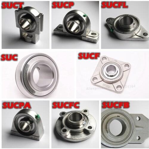 Stainless Steel SUC213 SUCF213 SUCFL213 SUCP213 SUCT213 SUCFB213 SUCPA213 SUCFC213 Insert bearing Pillow Block Bearing Housing