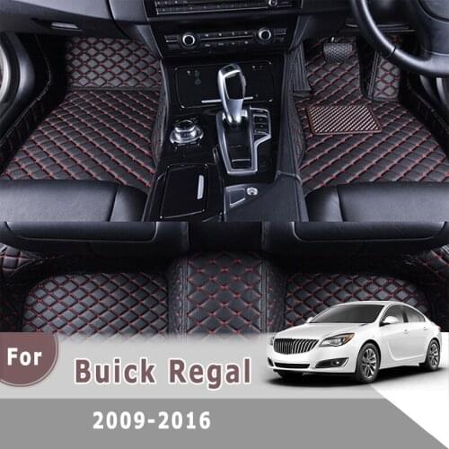 RHD Carpets For Buick Regal 2016 2015 2014 2013 2012 2011 2010 2009 Car Floor Mats Waterproof Interior Accessories Decor Rugs