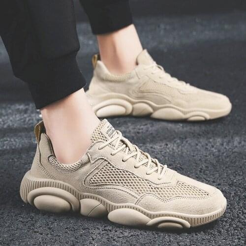 2019 New Summer Breathable Mens Shoes Korean Version Of The Trend Of Leisure Sports Old Tide Wild Autumn Shoes