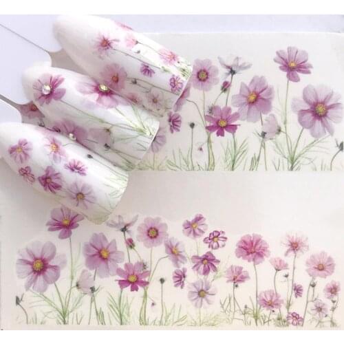 Nail Sticker Multiple Designs Non-toxic Christmas Style Sticker Winter Nail Decoration For Salon