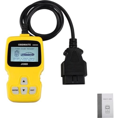 OBDMATE OM500 JOBD EOBD Car Diagnostic tool OBDII OBD2 OM500 Auto Code Reader OM-500 OBD 2 II Diagnostic Scanner