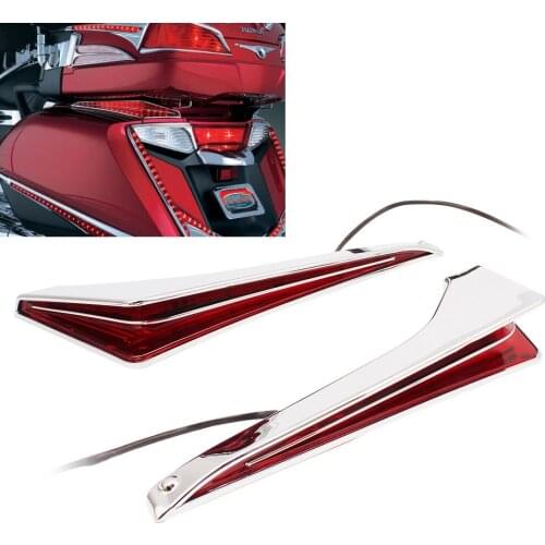 Fit For Honda Gold Wing GL1800 2012-2016 Under Tour Trunk LED Accent Run/Turn Red LED Lights