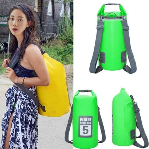 Durable Waterproof Dry Bag Sack Hiking Camping Hiking Shoulder Pack Backpack