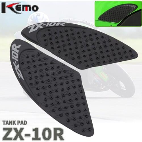 For Kawasaki ZX10R ZX 10R ZX-10R 2006 2007 Motorcycle Anti Slip Gas Oil Fuel Tank Pad Protector Decal Sticker