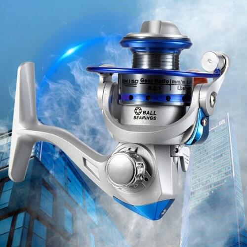 12*10*12cm Fish Wheel Spinning Reel Lure Wheel Vessel Bait Casting Fishing Rod Hand Wheel High Quality With Fishing Line