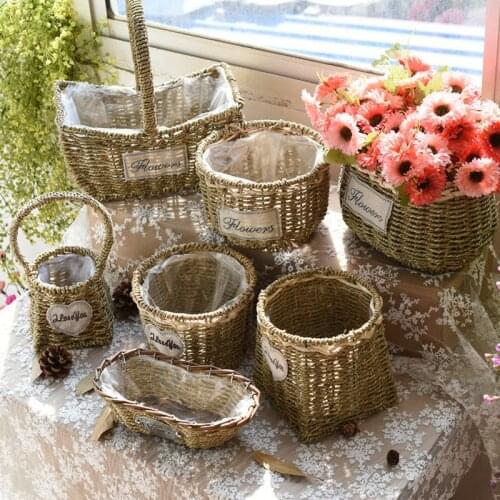 Sunchamo Wicker Vases For Home