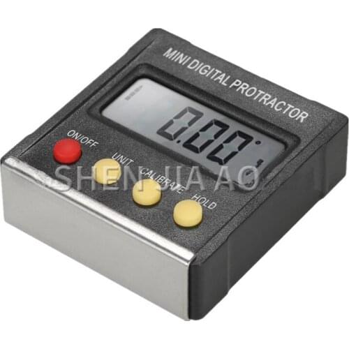AL1116E Mini Digital Inclinometer Angle Ruler Tester Tool Angle Dip Box Protractor Angle Instrument Slope Meter 1PC